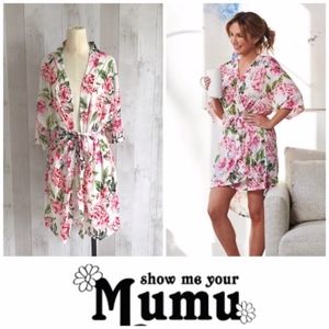 NWOT- BRIE ROBE ~ GARDEN OF BLOOMS